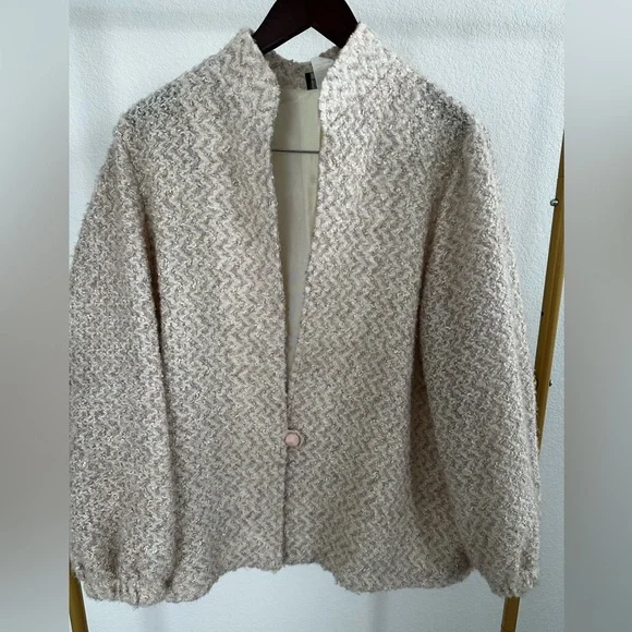 Vintage Harlow Jacket wool blend pastel - Picture 4 of 7